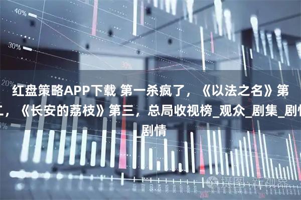红盘策略APP下载 第一杀疯了，《以法之名》第二，《长安的荔枝》第三，总局收视榜_观众_剧集_剧情